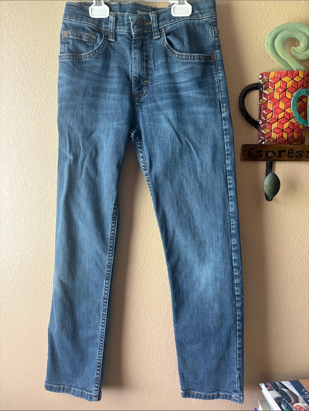 Wrangler Kids Blue Denim Jeans